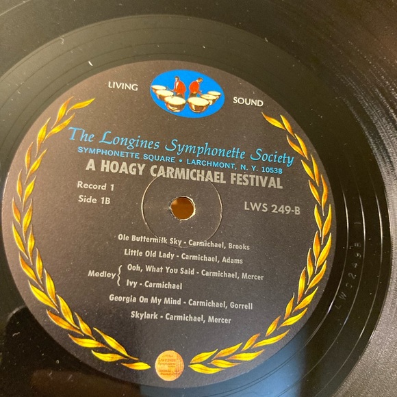 Hoagy Carmichael - Vintage Composer Festival Record, Longines - Picture 16 of 16